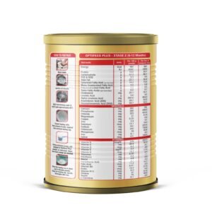 OptiFeed Plus Stage 2 Baby Milk Powder above 6 months, 400g Tin - Image 2